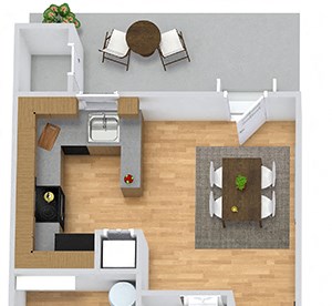 Brentwood 3D Brentwood 3D. 2 bedroom townhome. Kitchen ,living, and dinning rooms. 2 full bathroom + powder room, shower stall in master. Patio/balcony.